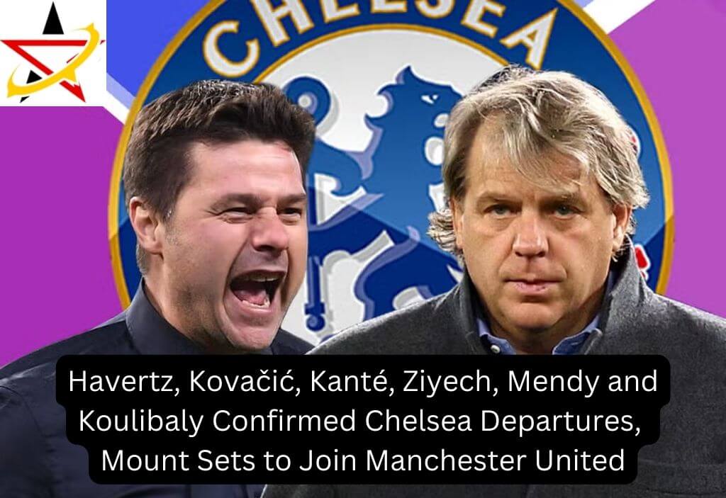 Havertz, Kovačić, Kanté, Ziyech, Mendy and Koulibaly Confirmed Chelsea Departures, Mount Sets to Join Manchester United