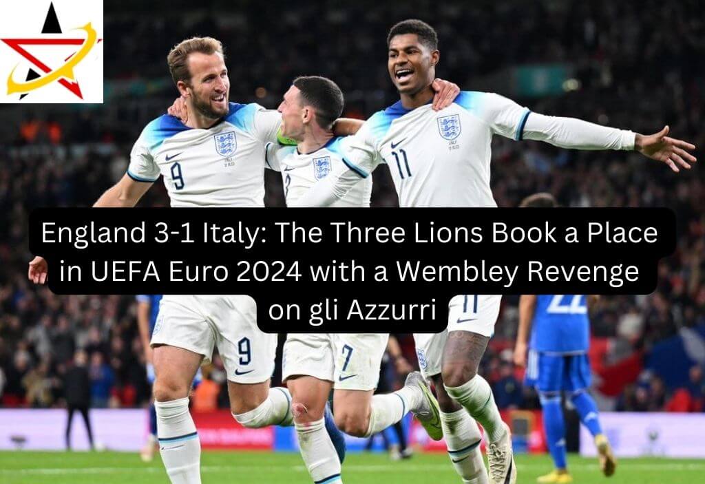 England 3-1 Italy: The Three Lions Book a Place in UEFA Euro 2024 with a Wembley Revenge on gli Azzurri