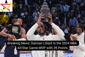 Breaking News: Damian Lillard Is the 2024 NBA All-Star Game MVP with 39 Points